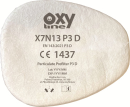Prefiltr przeciwpyłowy Oxyline OxyPRO X7N13 P3 D